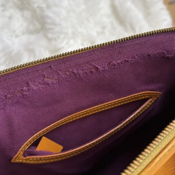 Louis Vuitton Vintage Handbag Yellow Epi Alma Leather (will include storage bag) - Picture 16 of 16